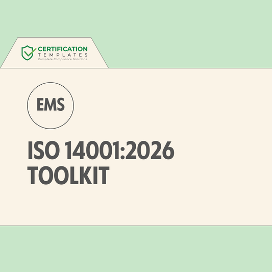ISO 14001 Toolkit Australia