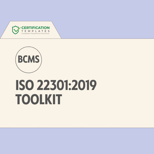 ISO 22301 Toolkit Australia