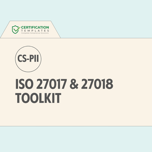 ISO 27017 27018 Toolkit Australia