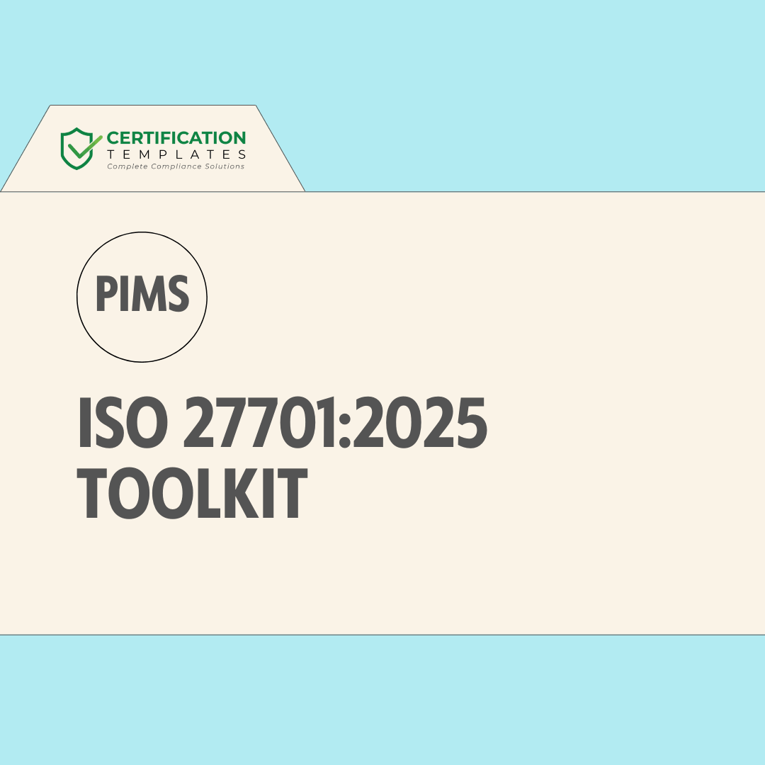 ISO 27701 Toolkit Australia