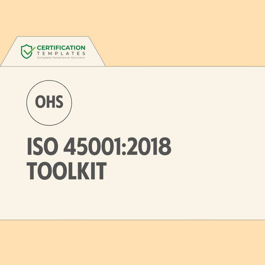 ISO 45001 Toolkit Australia