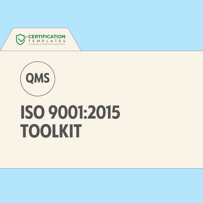 ISO 9001 Toolkit Australia